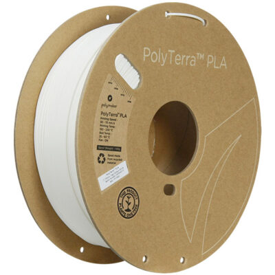 Polymaker Polyterra Cotton White Filament