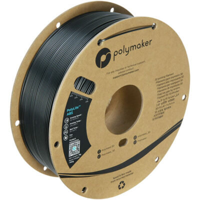 Polymaker Filament - PolyLite ABS Black - 1,75mm - 1KG