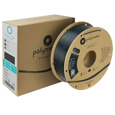 Polymaker Filament - PolyLite ABS Black - 1,75mm - 1KG