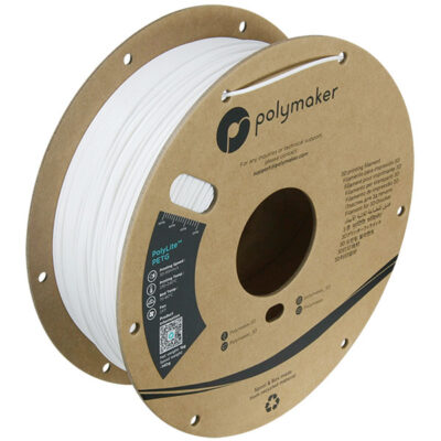 Polymaker Filament - PolyLite PETG White - 1,75mm - 1KG