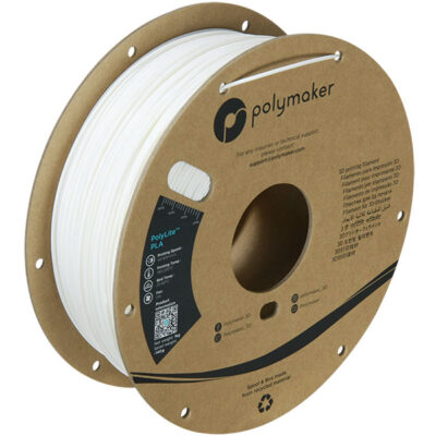 Polymaker Filament - PolyLite PLA White - 1,75mm - 1KG