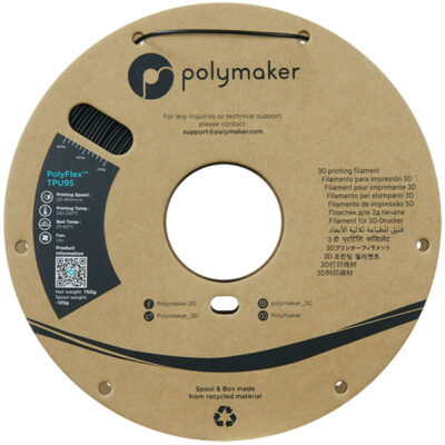 Spoel Polymaker Filament - PolyMide PA6-CF Black - 1,75mm - 0,5KG