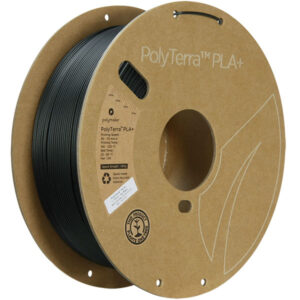 Filament Polymaker - PolyTerra PLA+ Noir - 1,75 mm - 1KG