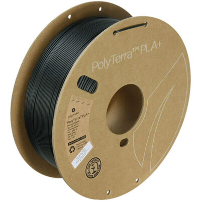 Polymaker Filament - PolyTerra PLA+ Black - 1,75mm - 1KG