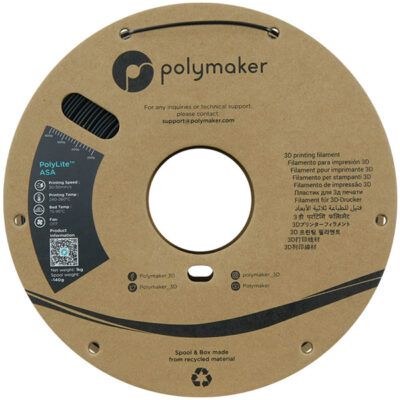 Spoel PolyLite ASA Black Filament