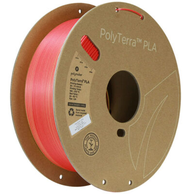 1. Polymaker Sunrise Rood Geel Filament