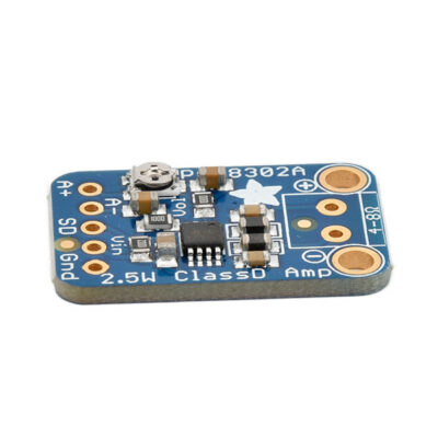 Voorkant Adafruit Mono 2.5W Class D Audio Versterker - PAM8302