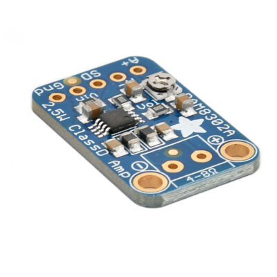 Zijkant Adafruit Mono 2.5W Class D Audio Versterker - PAM8302