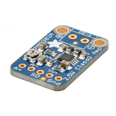 Zijkant Adafruit Mono 2.5W Class D Audio Versterker - PAM8302