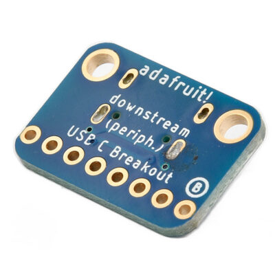 Onderkant Adafruit USB-C Breakout Board - Downstream Connection