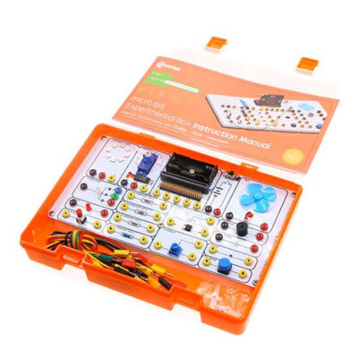 Binnenkant ELECFREAKS Experimenteerbox voor micro:bit