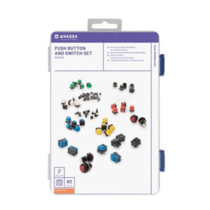 Push button and switch kit - 82 pieces