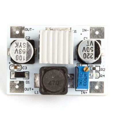 Bovenkant DC-DC Step-up Boost Converter LM2577 55V - Verstelbaar