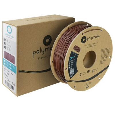 Polymaker Filament - PolyLite PLA Galaxy Dark Red - 1,75mm - 1KG met doos