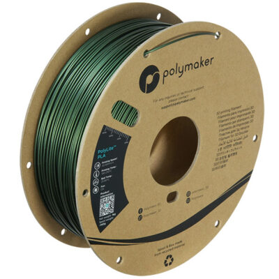 Polymaker Filament - PolyLite PLA Sparlke Dark Green - 1,75mm - 1KG