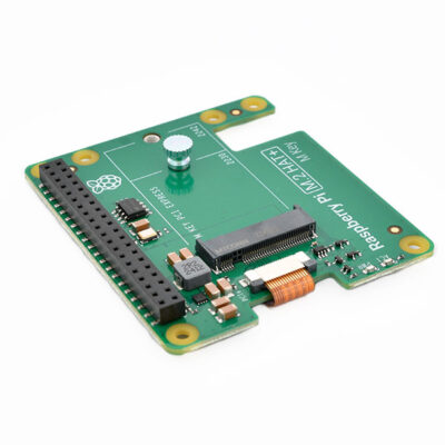 Zijkant Raspberry Pi M.2 HAT+