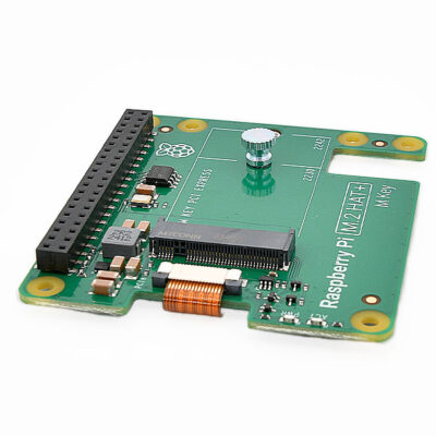 Zijkant Raspberry Pi M.2 HAT+