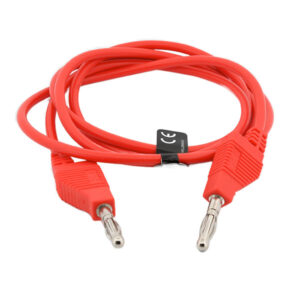 Meetsnoer Bananaplug 4mm - 100cm - Rood