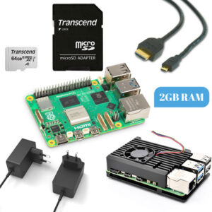 Raspberry Pi 5 2GB Heatsink case kit