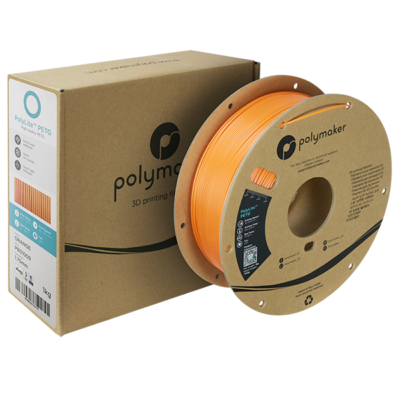 Polymaker Filament - PolyLite PETG Orange - 1,75mm - 1KG met doos