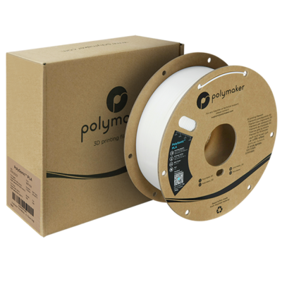 Polymaker Filament – PolySonic PLA White – 1,75mm – 1KG met doos