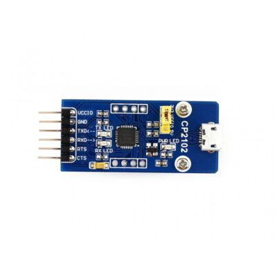 Bovenkant CP2102 USB UART Board - micro USB