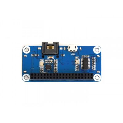 Onderkant Ethernet/USB HUB HAT - Raspberry Pi Zero