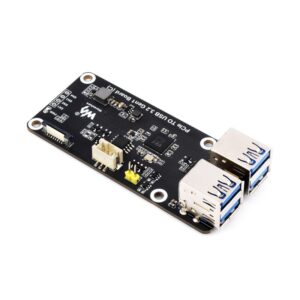 overview PCIe naar USB 3.2 Board - Raspberry Pi 5